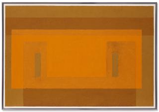 Josef Albers - Orange Façade