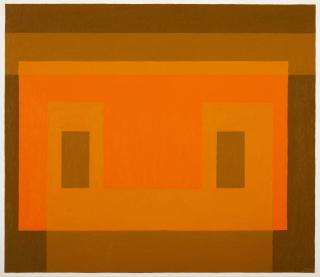 Josef Albers - Orange Façade