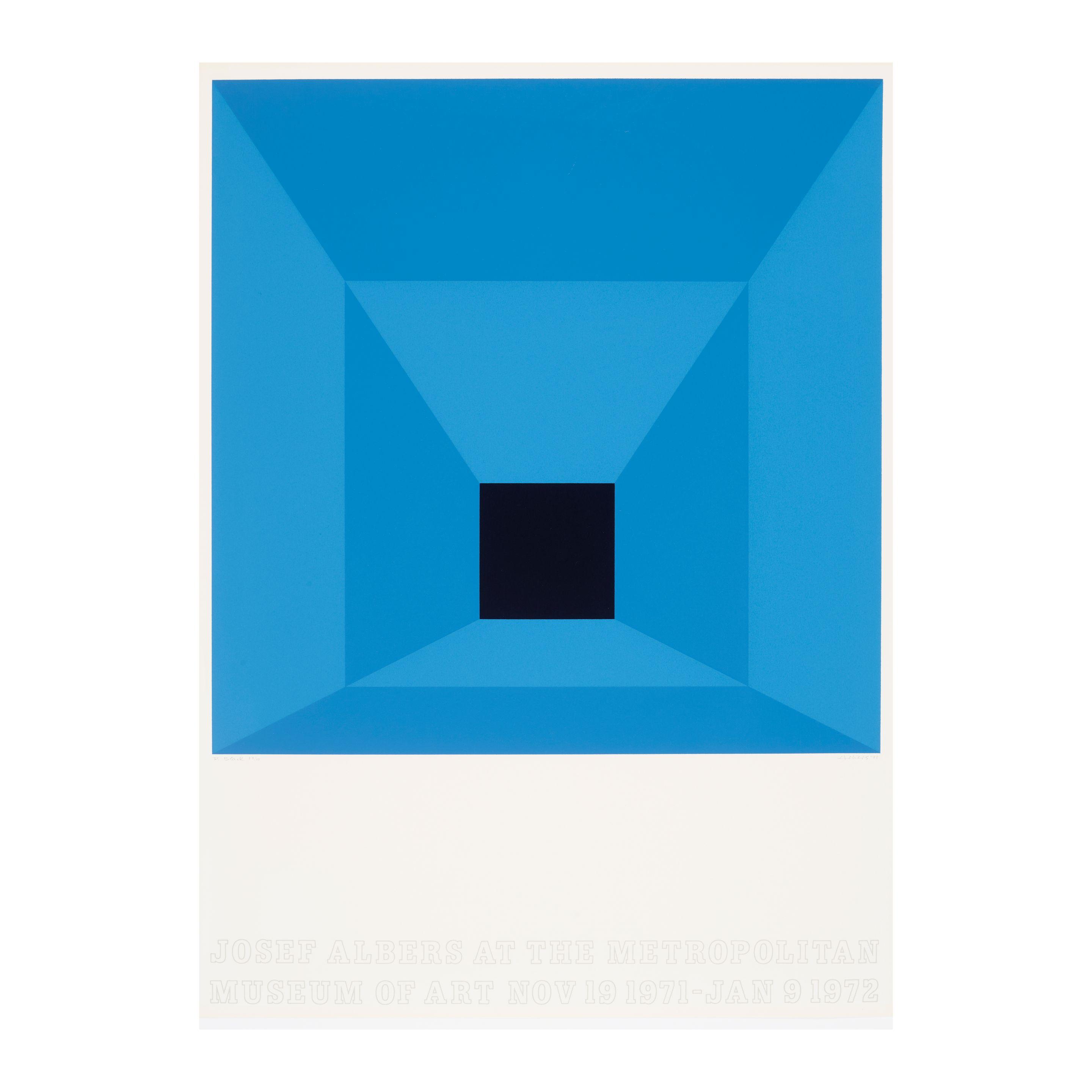Josef Albers - P-Black, from Josef Albers at the Metropolitan Museum of Art