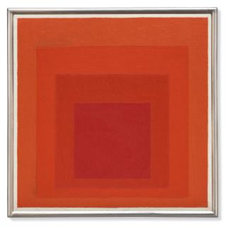 Josef Albers - R-I D-1 [Homage To The Square]