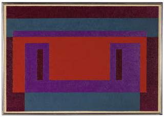 Josef Albers - Red Wall