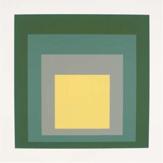 Josef Albers - SP (Homage to the Square), Galerie der Spiegel, Cologne, 1967 (D. 175)