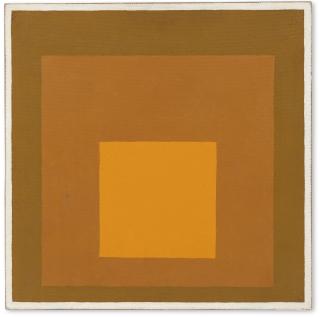 Josef Albers - Studio Per Homage To The Square