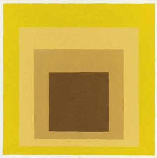 Josef Albers - Study for Homage to the Square: \