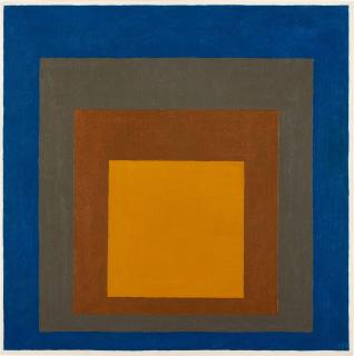 Josef Albers - Study for Homage to the Square: Earth and Sky