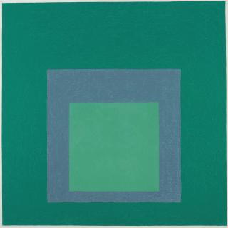 Josef Albers - Study for Homage to the Square: Go