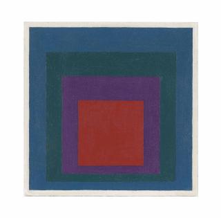 Josef Albers - Study For Homage To The Square: Lighting Up