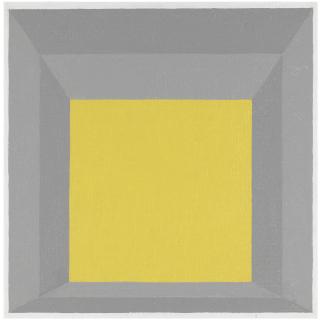 Josef Albers - Study For Homage To The Square, Portal In Yellow