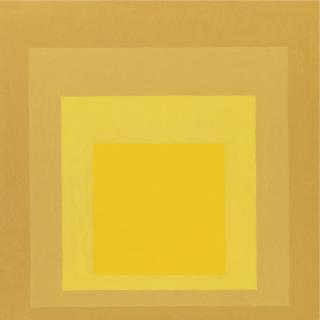 Josef Albers - Study For Homage To The Square: Rare Echo