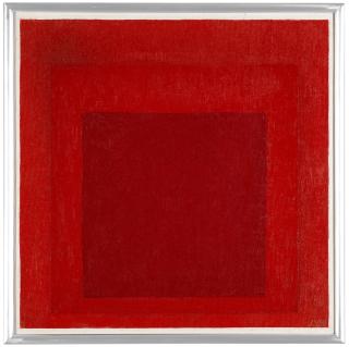 Josef Albers - Study for Homage to the Square: Red V.M.