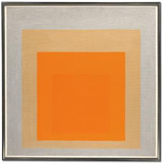 Josef Albers - Study for Homage to the Square: Soft Citrus