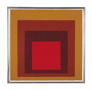 Josef Albers - Study for Homage to the Square: Warm Contrasts