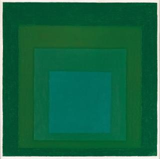 Josef Albers - Study for Hommage to the Square: Daybreak