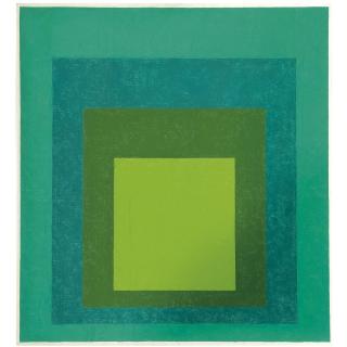 Josef Albers - Study To Homage To The Square: High Pasture