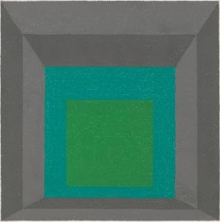 Josef Albers - Study To Homage To The Square \'In And Out\' I