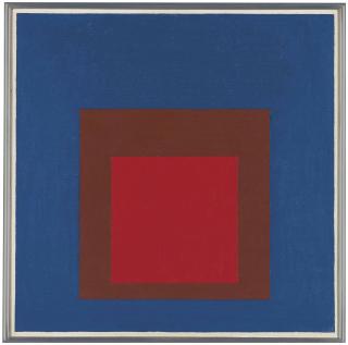 Josef Albers - Study to Homage to the Square: In Space