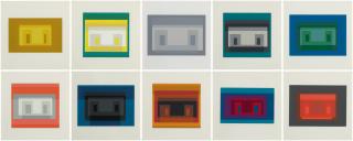 Josef Albers - Ten Variants (Danilowitz 173)