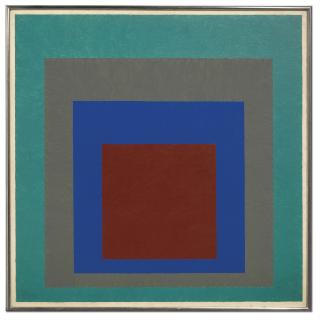 Josef Albers - Through the Dusk (Homage to the square)