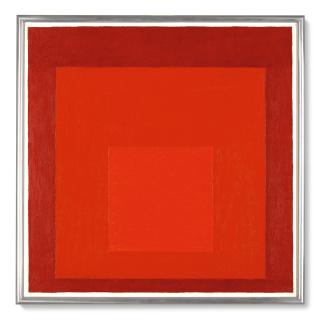 Josef Albers - Tudy For Homage To The Square: Distant Glow
