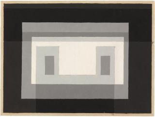 Josef Albers - Untitled (Adobe Variant)