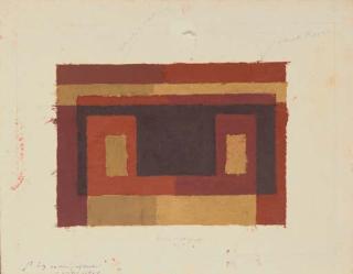 Josef Albers - Untitled (Study for Variant)