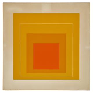 Josef Albers - White Line Square XII, da: White Line Square II