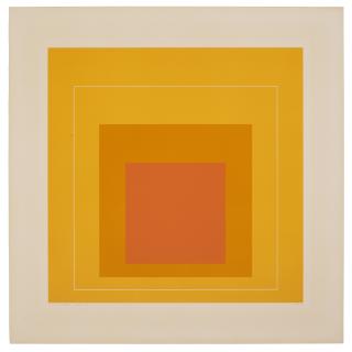 Josef Albers - White Line Square XII, from White Line Squares