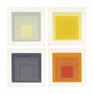 Josef Albers - White Line Squares, Series I