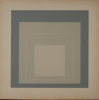 Josef Albers - WLS - XIV from the series White Line Square (Series II)