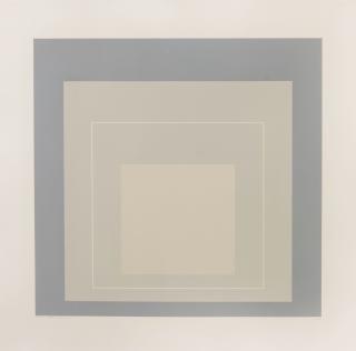 Josef Albers - WLS XIV, from White Line Squares (Series II)