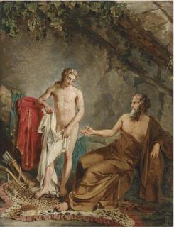 Josef Bartholomeus Vieillevoye - Telemachus and Mentor