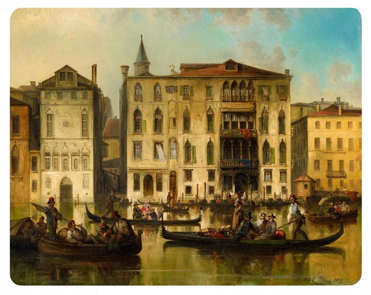 Josef Carl Berthold Püttner - Canale Grande