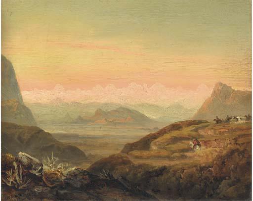 Josef Carl Berthold Püttner - The Road To Santiago de Chile