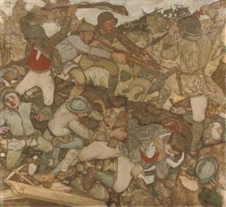 Josef Dobrowsky - Kampf, 1918