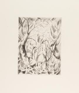 Josef Eberz - 3 Bll.: Herbst – Sterben – Waldkapelle.