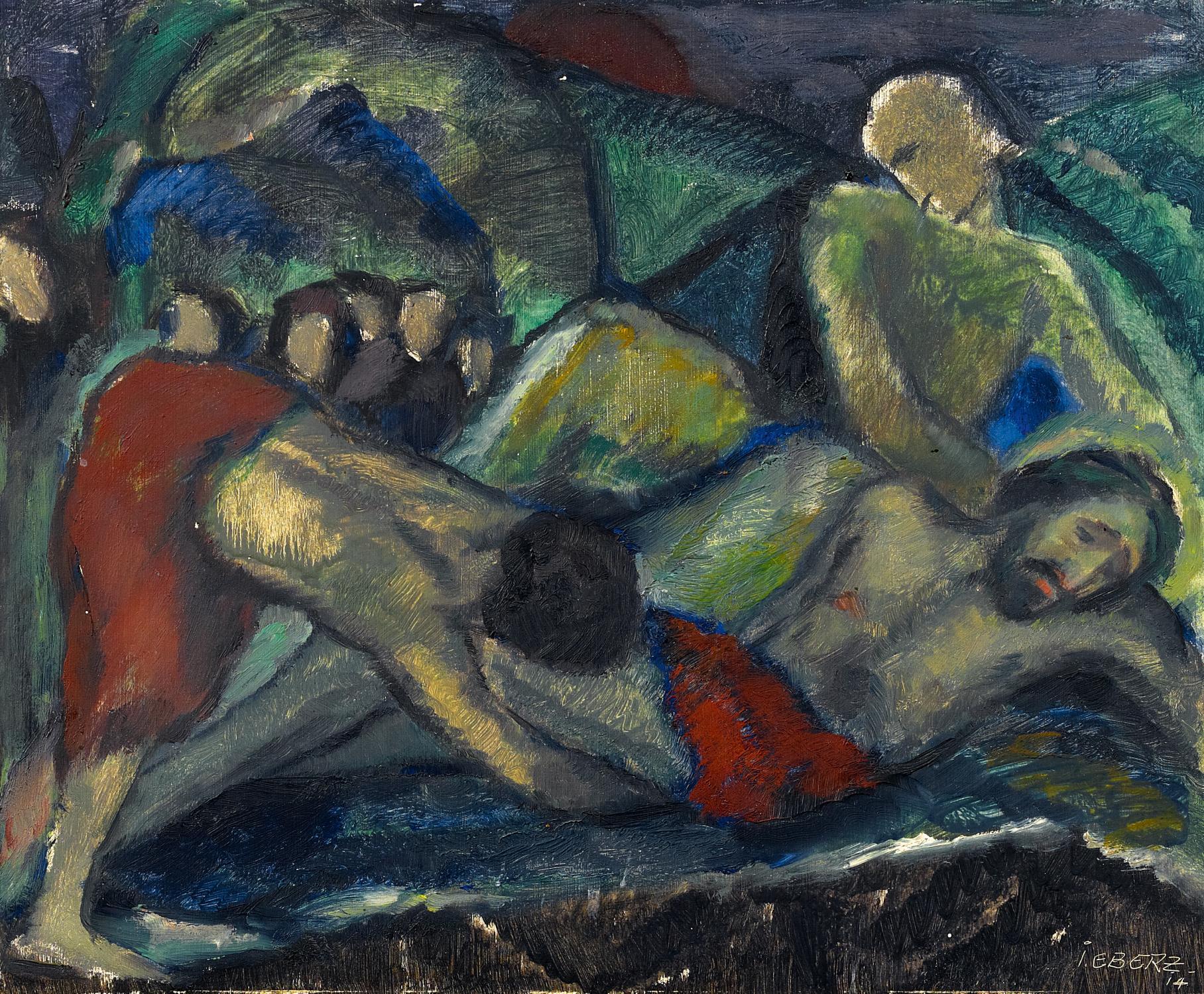 Josef Eberz - Grablegung