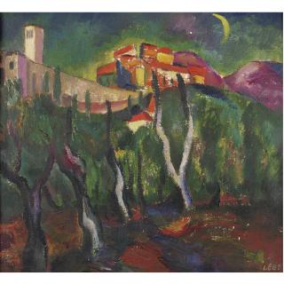 Josef Eberz - Mondnacht