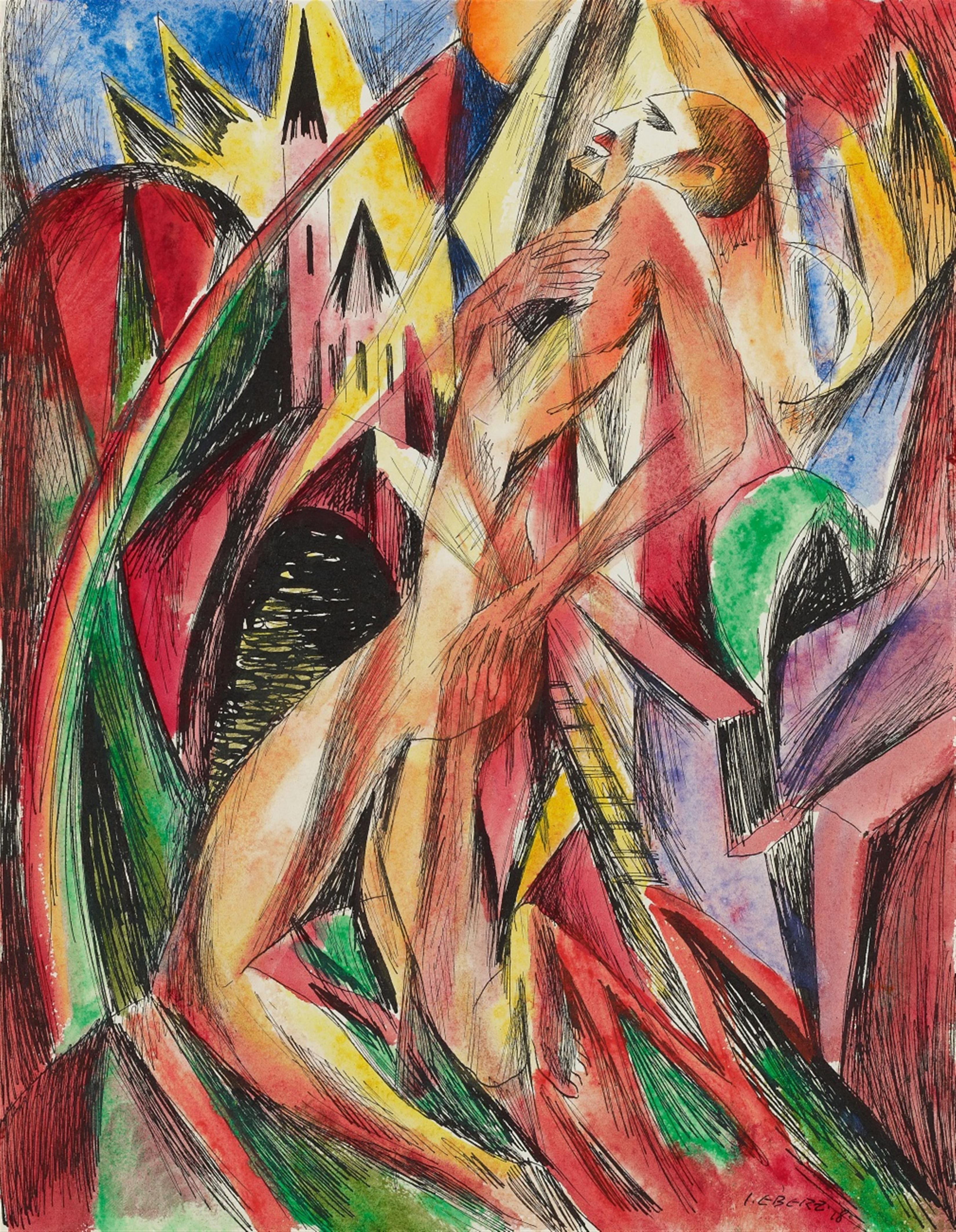 Josef Eberz - Ohne Titel (Schicksal)