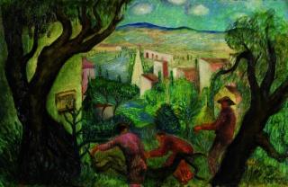 Josef Eberz - Sommertag in der Campagna