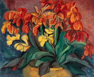 Josef Eberz - Stillleben mit Clivie