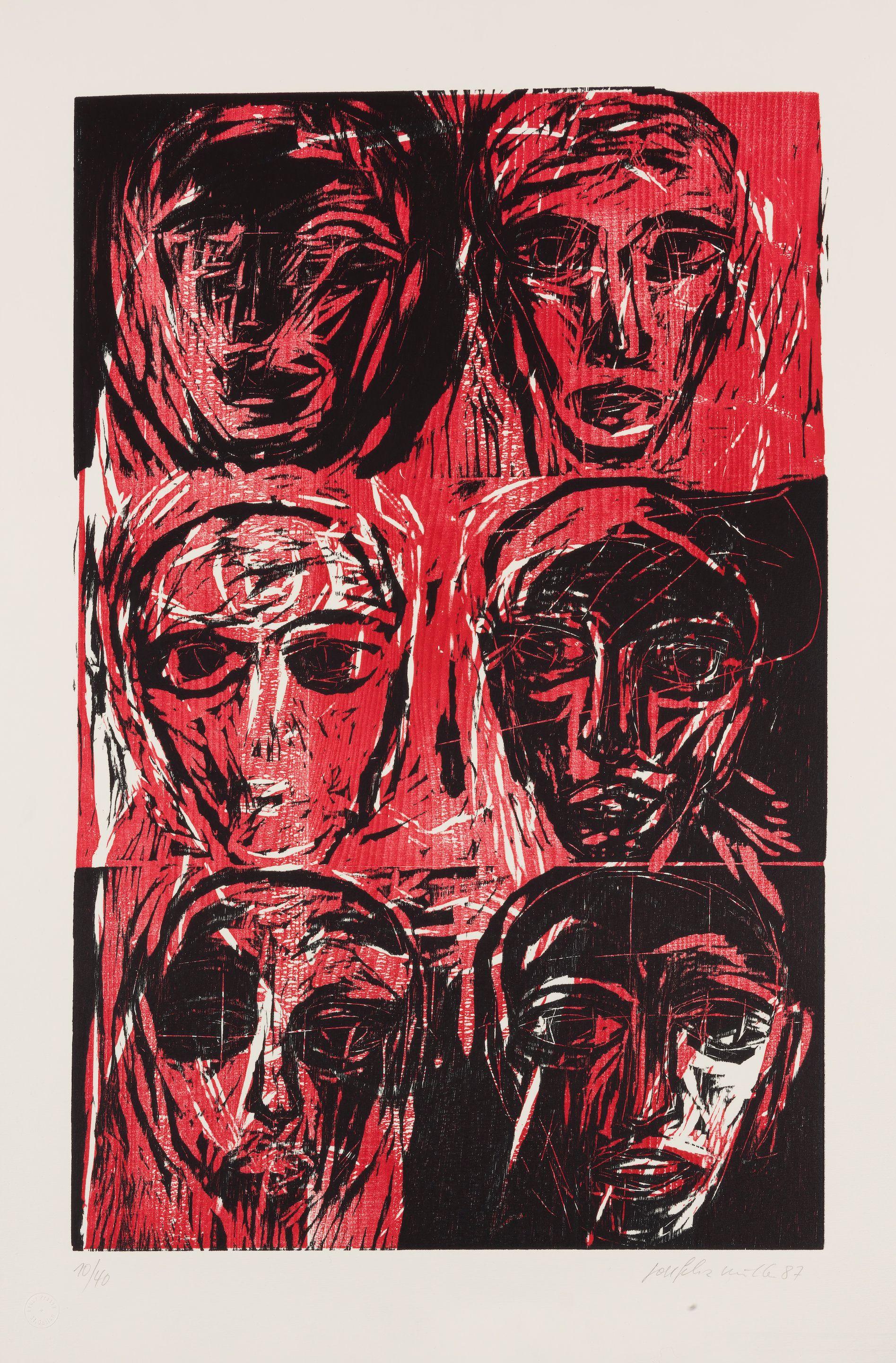 Josef Felix Muller - Ohne Titel, 1987