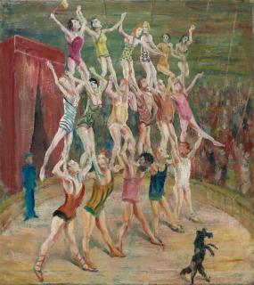 Josef Hegenbarth - Artistenpyramide (Große Pyramide)