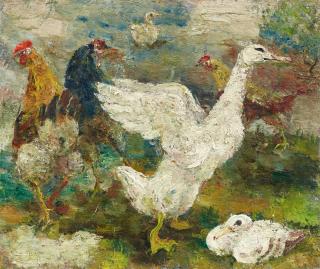 Josef Hegenbarth - Geflügel