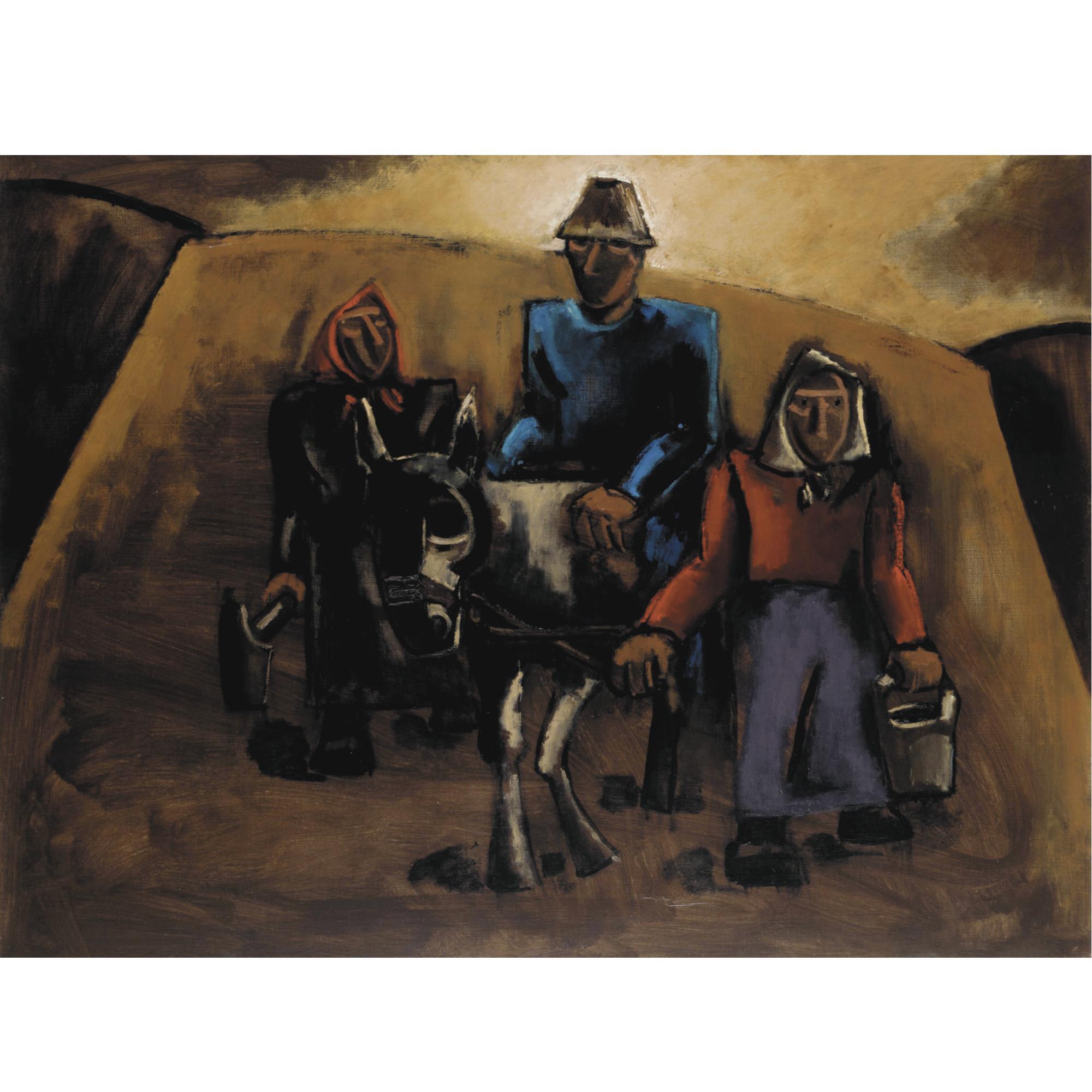 Josef Herman, R.A. - Irish Scene