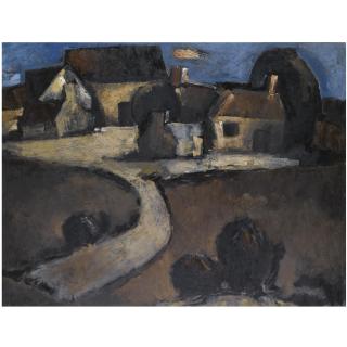 Josef Herman, R.A. - Landscape