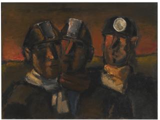 Josef Herman, R.A. - Miners