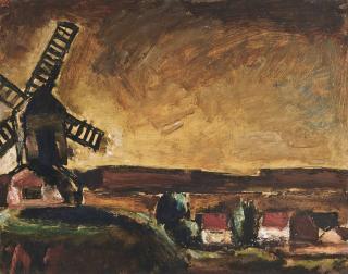 Josef Herman, R.A. - The Mill