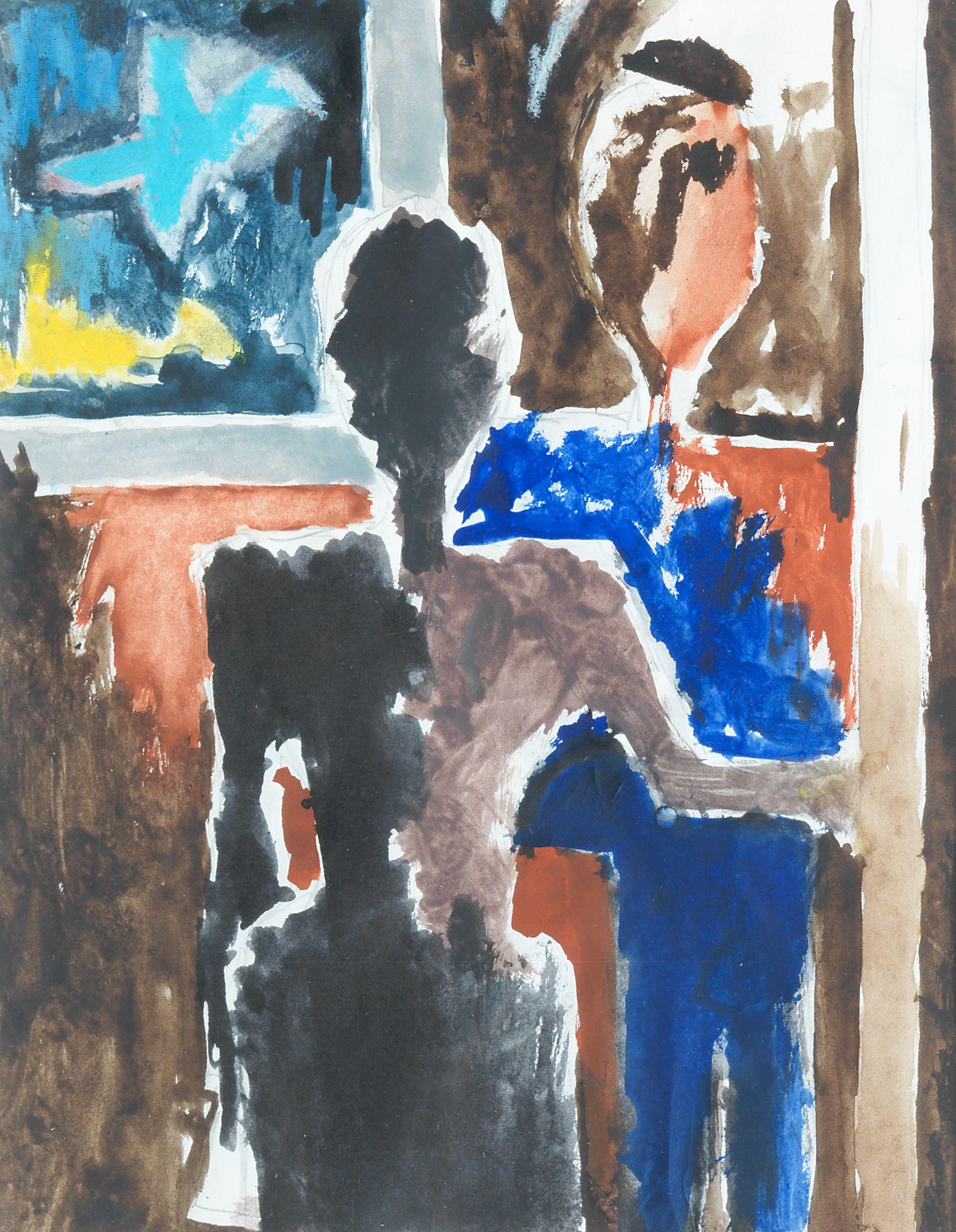 Josef Herman RA - At the Gallery