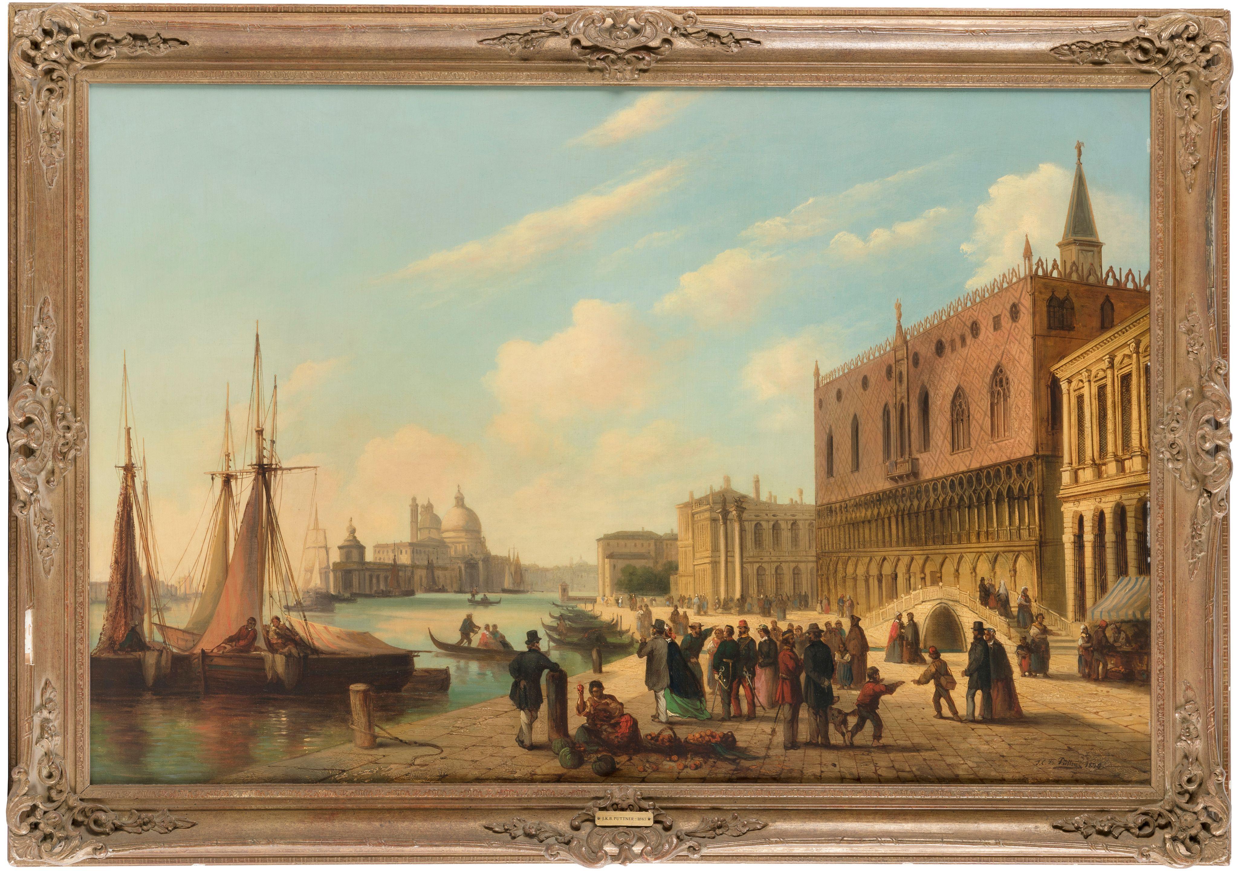 Josef Karl Berthold Puttner - The Doge\'s Palace
