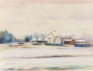 Josef Karl Nerud - Winterlandschaft